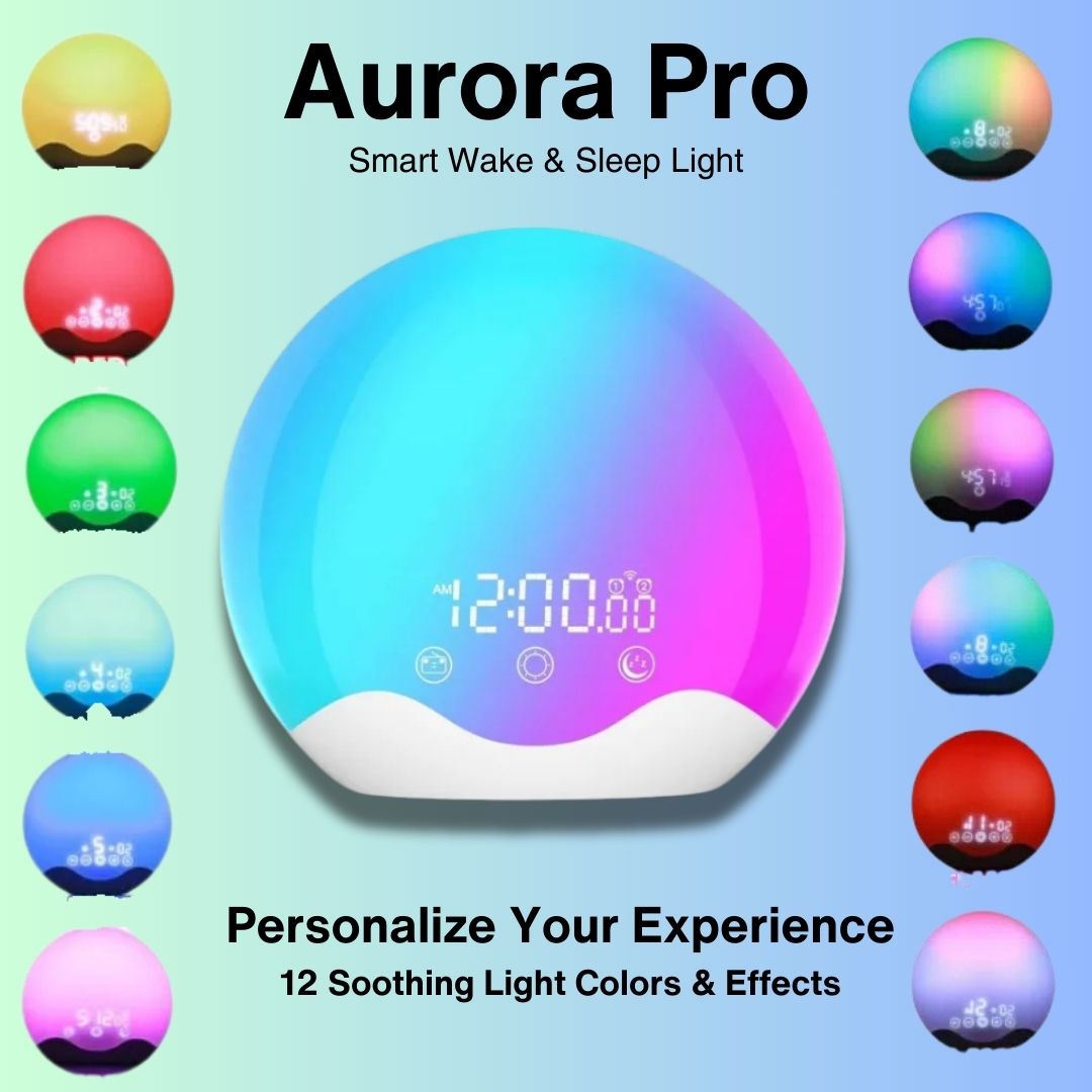 The Aurora Pro: Smart Wake & Sleep Light